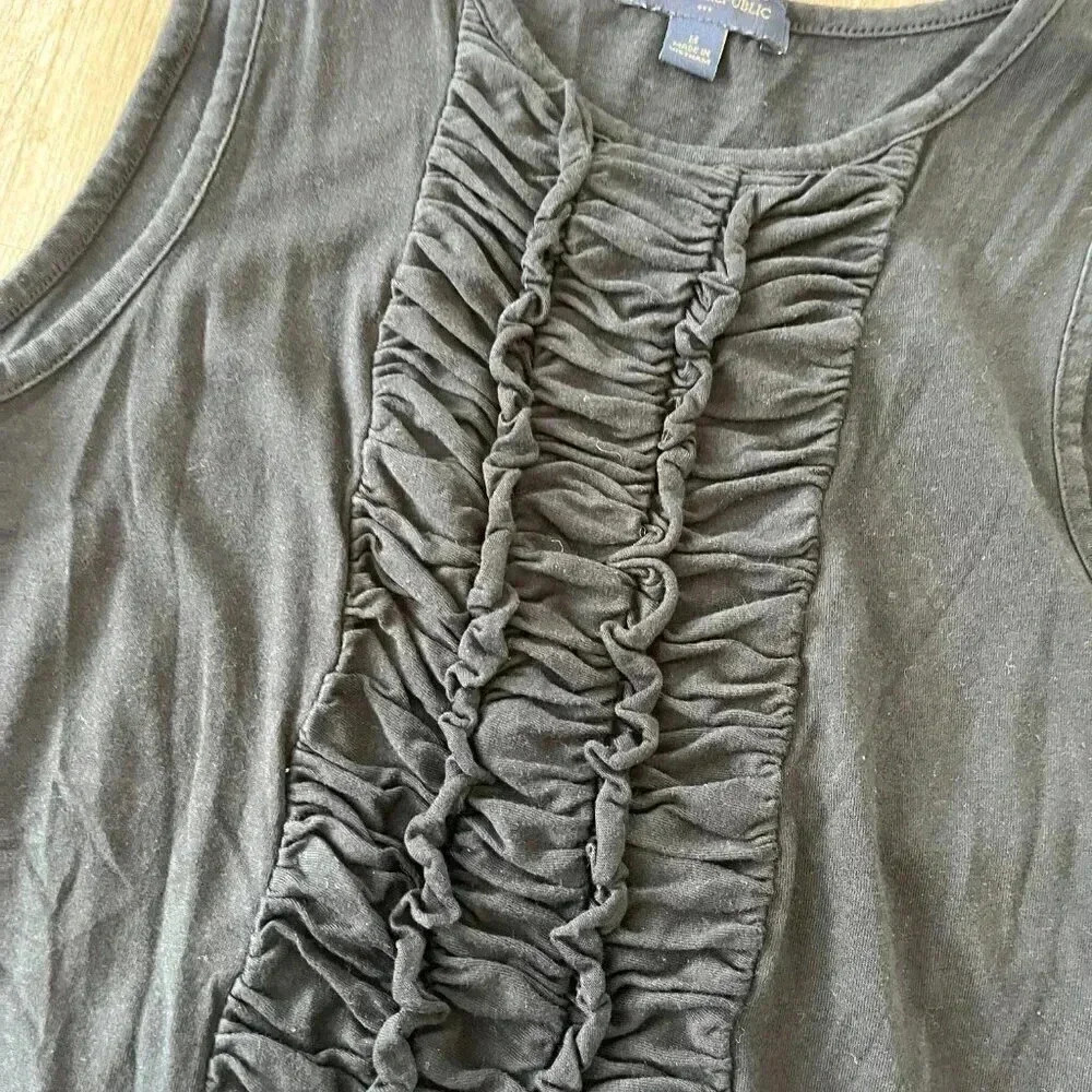 Womens Banana Republic Black Tank Top - M - Picture 2 of 4